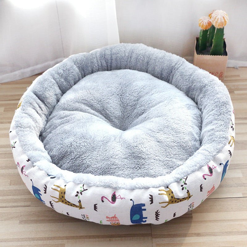 The Comfiest, Softest, Make you want it for yourself, Dog/Cat bed! Beautiful materials, the softest microfiber inside cushion, memory foam for shape and durability. Wrapped brightly printed outer shell. - Can be reversed, for the dirty days! 🐾 - Whiskers & Adventure Co.