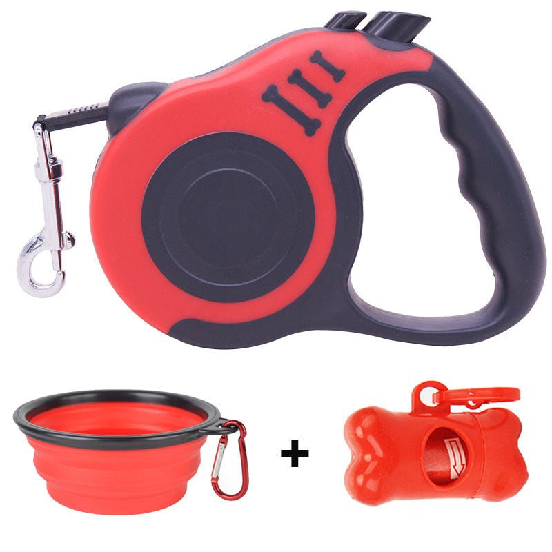 Towing Rope Dog Rope Folding Bowl Toilet Picker Set - G.O.A.T pets