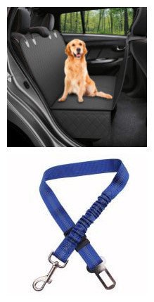 Dog Car Seat Cover View Mesh Pet Carrier Hammock Safety Protector Car Rear Back Seat Mat With Zipper And Pocket For Travel - G.O.A.T pets