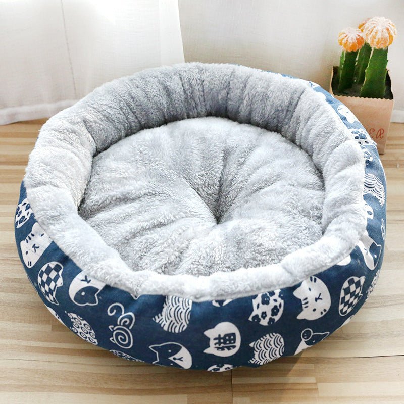 The Comfiest, Softest, Make you want it for yourself, Dog/Cat bed! Beautiful materials, the softest microfiber inside cushion, memory foam for shape and durability. Wrapped brightly printed outer shell. - Can be reversed, for the dirty days! 🐾 - Whiskers & Adventure Co.