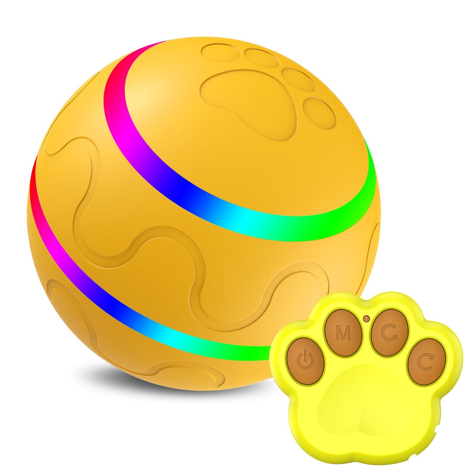Pet New Cat Wicked Ball Toy Intelligent Ball USB Cat Toys Self Rotating Ball Automatic Rotation Ball - G.O.A.T pets