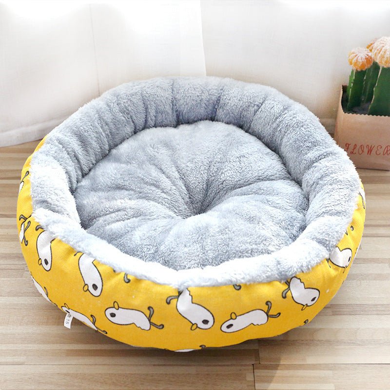 The Comfiest, Softest, Make you want it for yourself, Dog/Cat bed! Beautiful materials, the softest microfiber inside cushion, memory foam for shape and durability. Wrapped brightly printed outer shell. - Can be reversed, for the dirty days! 🐾 - Whiskers & Adventure Co.