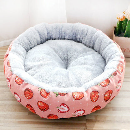 The Comfiest, Softest, Make you want it for yourself, Dog/Cat bed! Beautiful materials, the softest microfiber inside cushion, memory foam for shape and durability. Wrapped brightly printed outer shell. - Can be reversed, for the dirty days! 🐾 - Whiskers & Adventure Co.