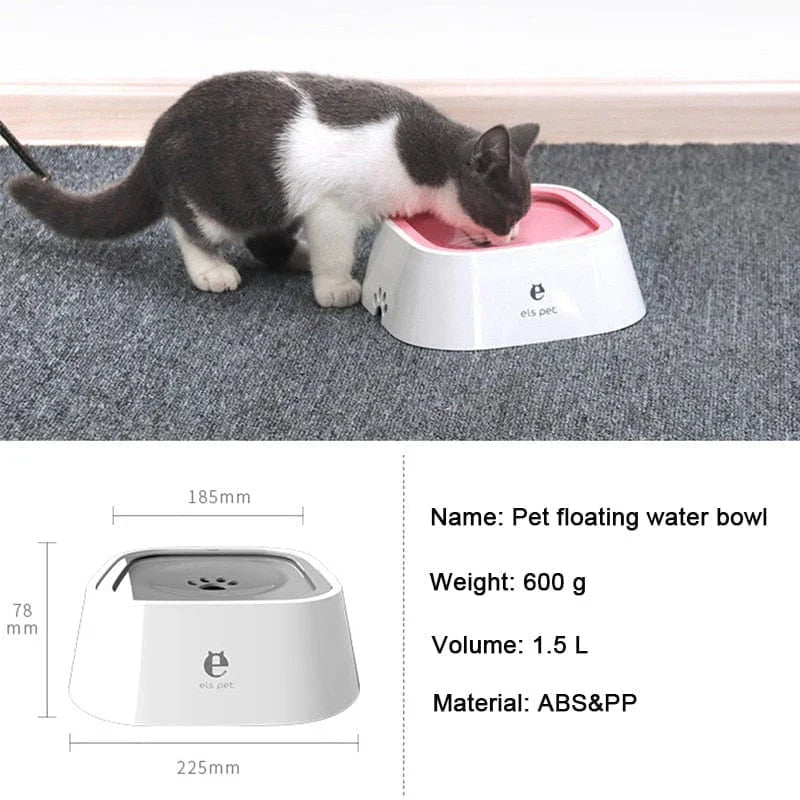 🚗 Floating Dog Water Bowl - Splash - Free, No - Spill Design for Mess - Free Hydration! - G.O.A.T pets
