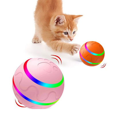 Pet New Cat Wicked Ball Toy Intelligent Ball USB Cat Toys Self Rotating Ball Automatic Rotation Ball - G.O.A.T pets