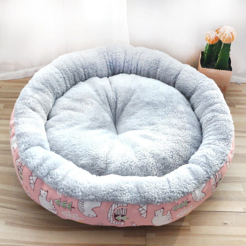 The Comfiest, Softest, Make you want it for yourself, Dog/Cat bed! Beautiful materials, the softest microfiber inside cushion, memory foam for shape and durability. Wrapped brightly printed outer shell. - Can be reversed, for the dirty days! 🐾 - Whiskers & Adventure Co.