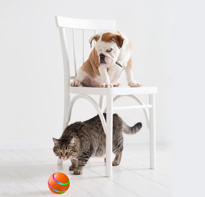 Pet New Cat Wicked Ball Toy Intelligent Ball USB Cat Toys Self Rotating Ball Automatic Rotation Ball - G.O.A.T pets