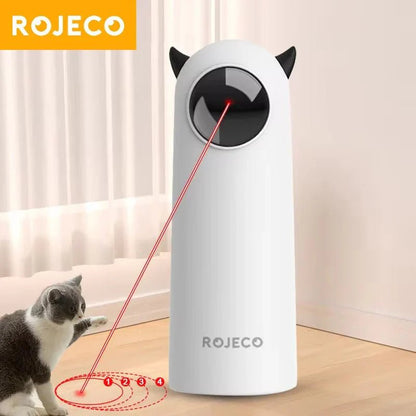 Automatic Cat Toy – Interactive Smart LED Laser - G.O.A.T pets