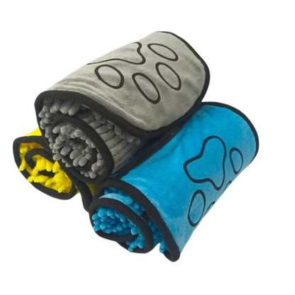 Pet Bath Towel, Specially Designed For Dogs, Quickly Absorbs Water, Cat And Dog Bath Towel - G.O.A.T pets