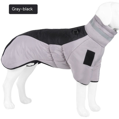 New Winter Dog Coat Waterproof Pet Clothes For Medum Large Dogs Warm Thicken Dog Vest Custome Labrador Jacket - G.O.A.T pets