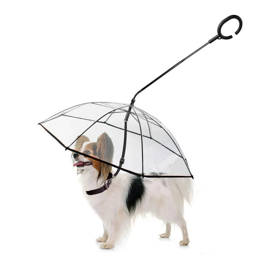 🐕 Paws & Puddles Pet Umbrella - Keep Your Furry Friend Dry & Stylish! - G.O.A.T pets