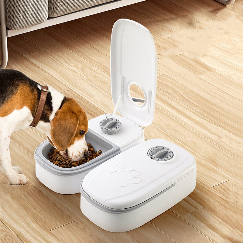 Automatic Pet Feeder Smart Food Dispenser For Cats Dogs Timer Stainless Steel Bowl Auto Dog Cat Pet Feeding Pets Supplies - G.O.A.T pets