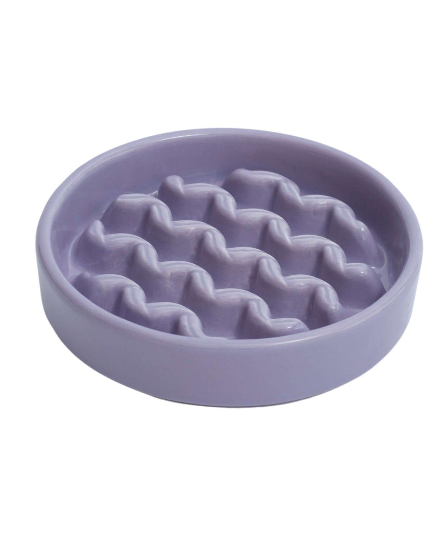 [Macaroni] Slow Feeder Dog Bowls - Yellow / Frozen Blue / Purple - G.O.A.T pets